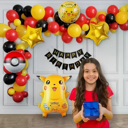 Celebrate your kids B'day with Pikachu Theme DIY Kit