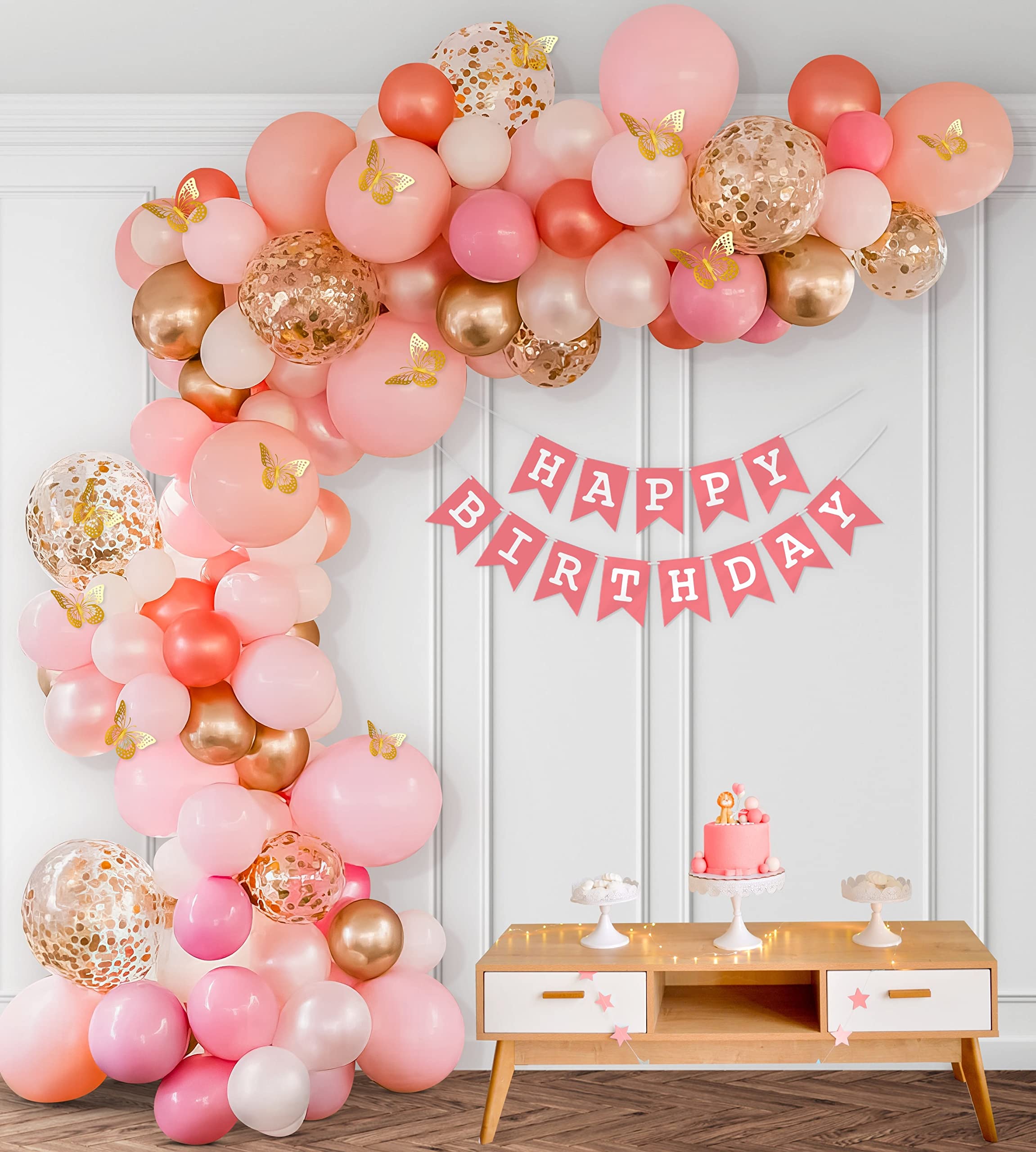 pink theme decoration