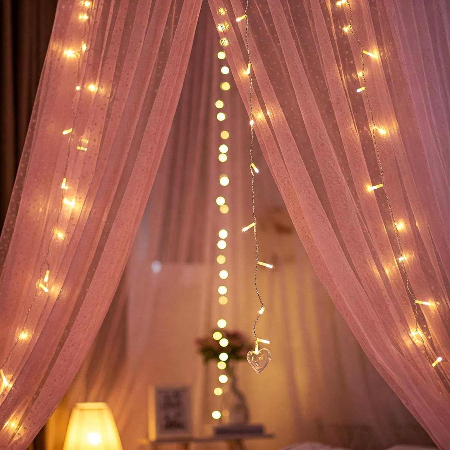 Pink Canopy Tent for Decoration