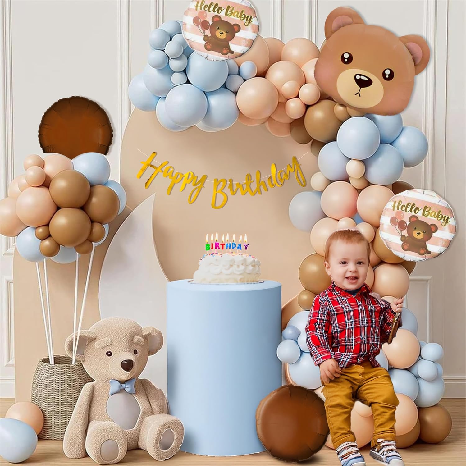 Teddy Bear Theme Birthday Decoration