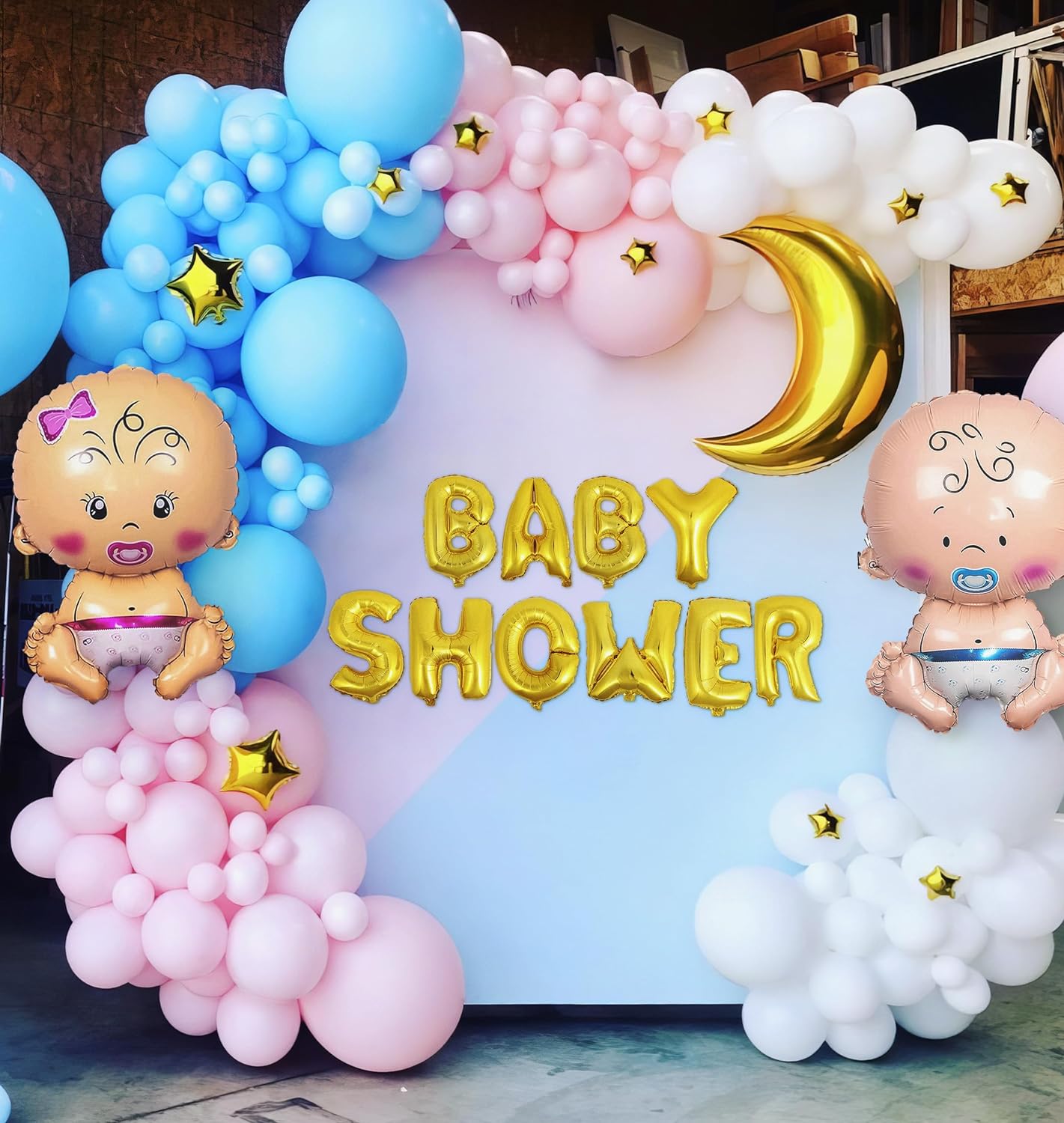 "Tender Tones DIY Baby shower Decor kit