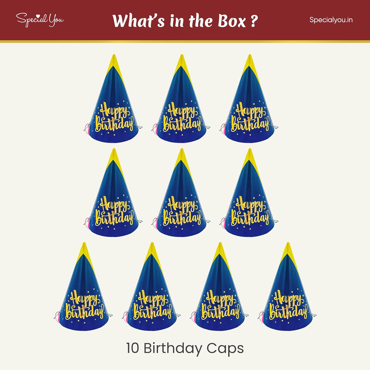 birthday caps