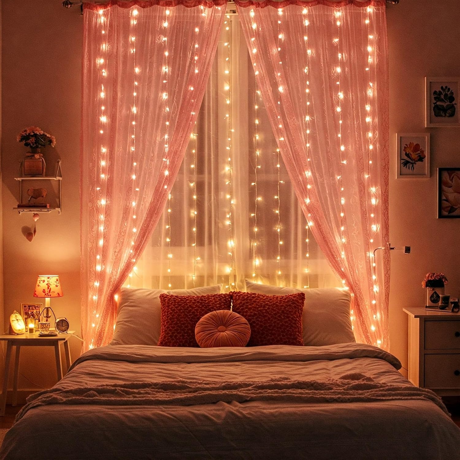 Pink Canopy Tent for Decoration