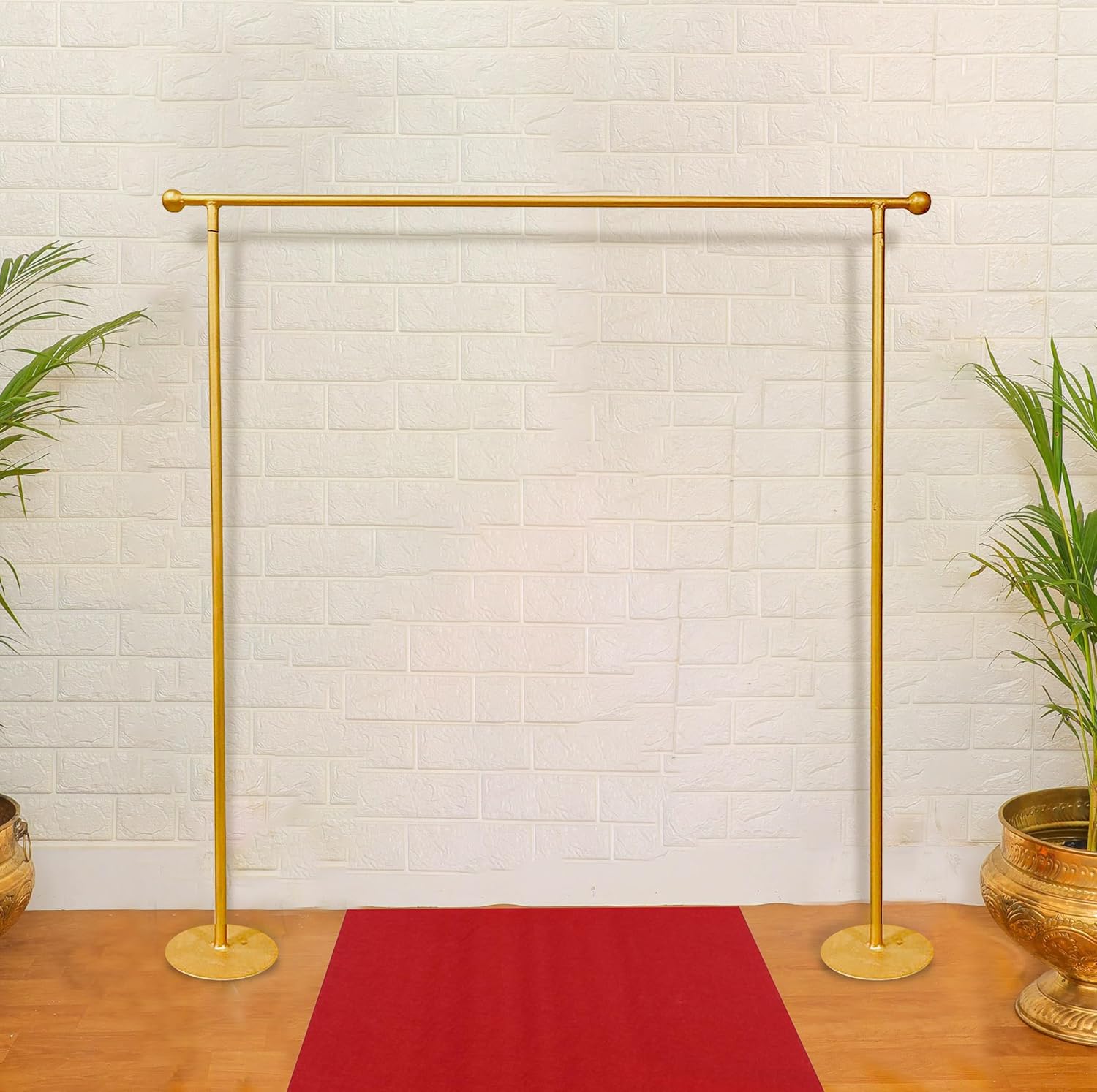 Rectangle Golden Stand