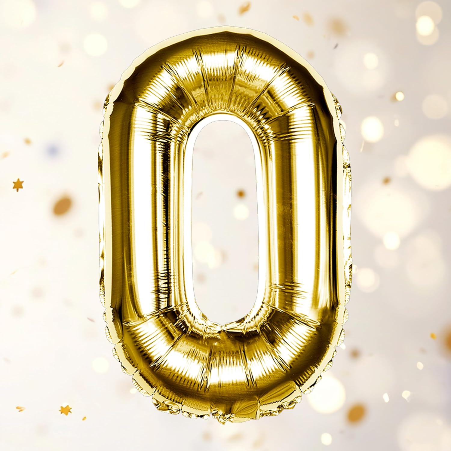 Gold O Letter Foil Balloon