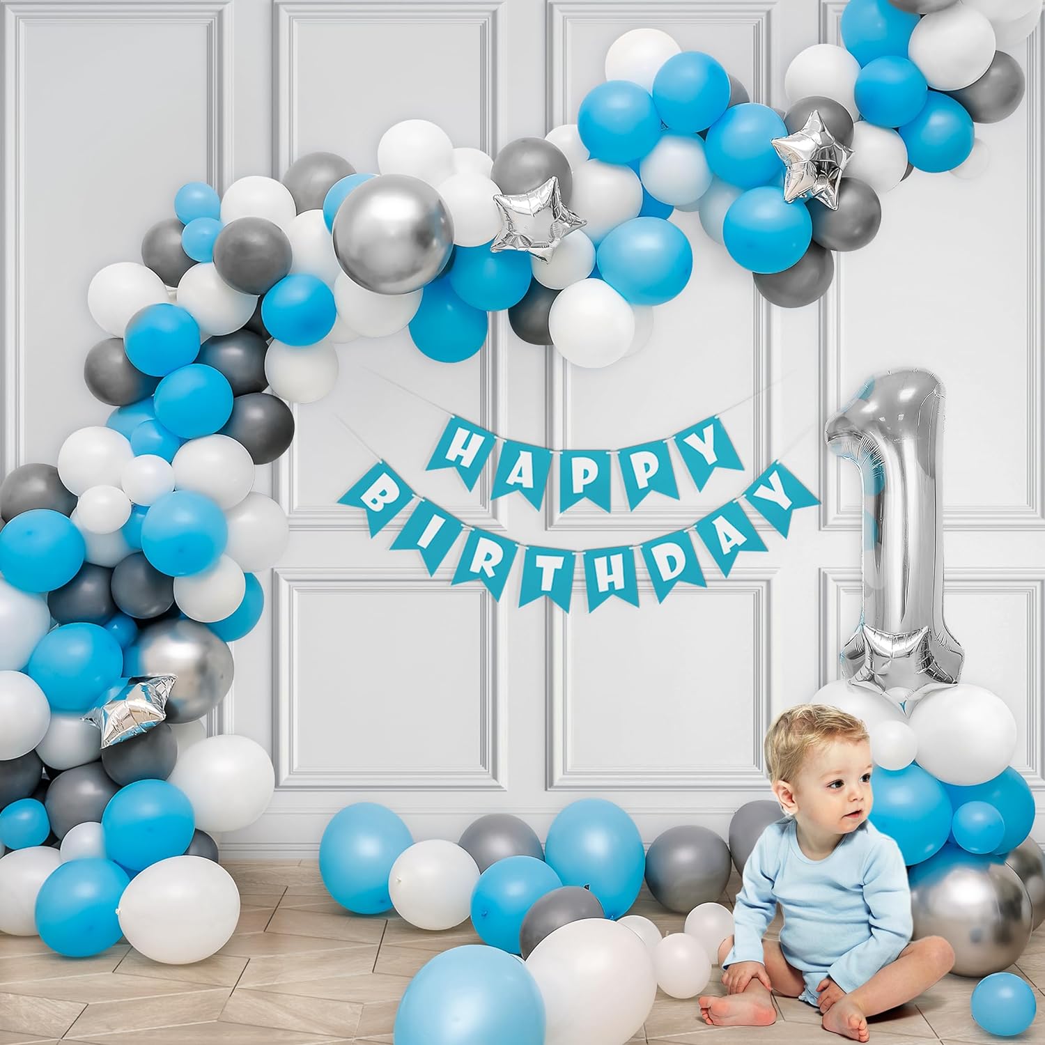 Gems your 1 year boy DIY Birthday Kit