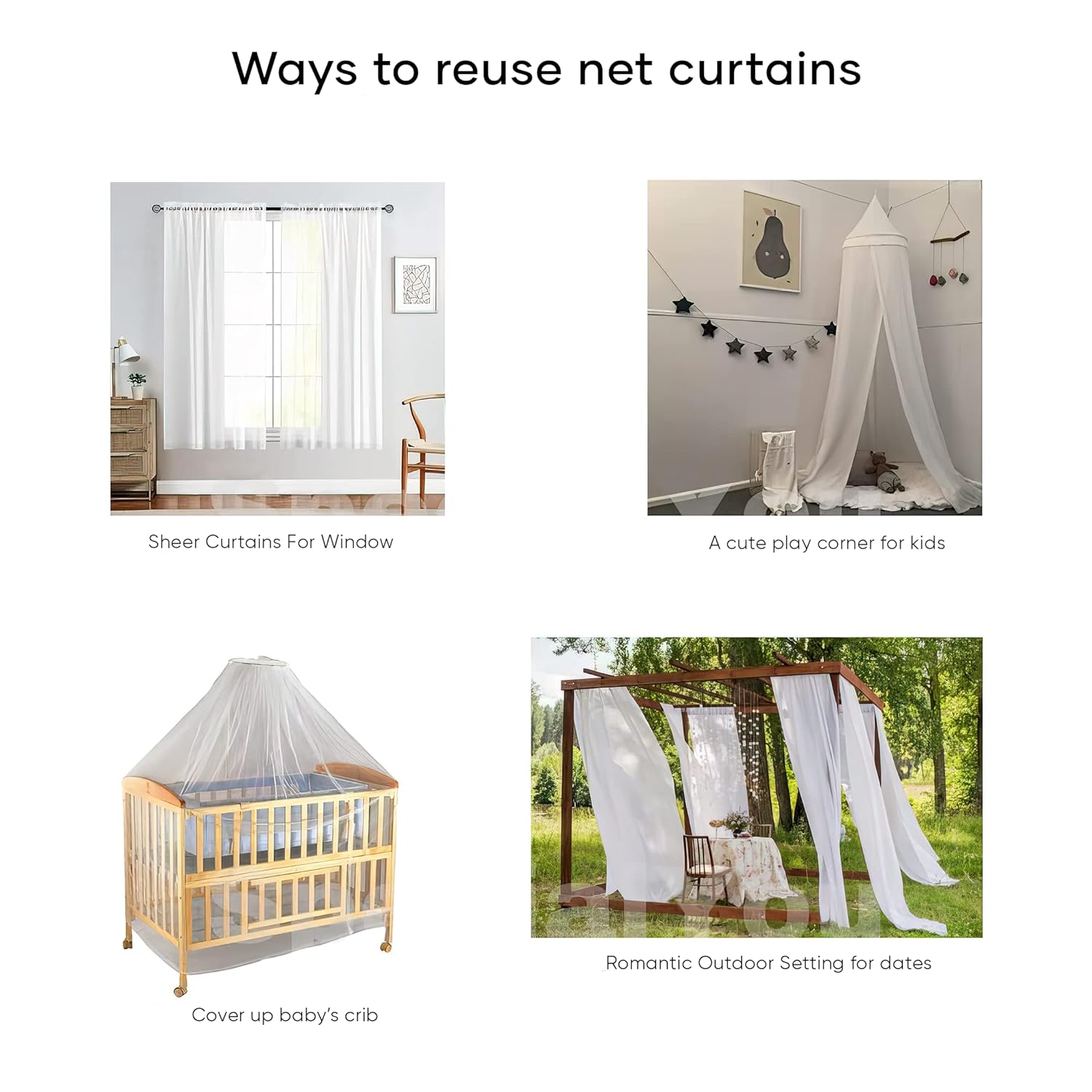 net curtain backdrop