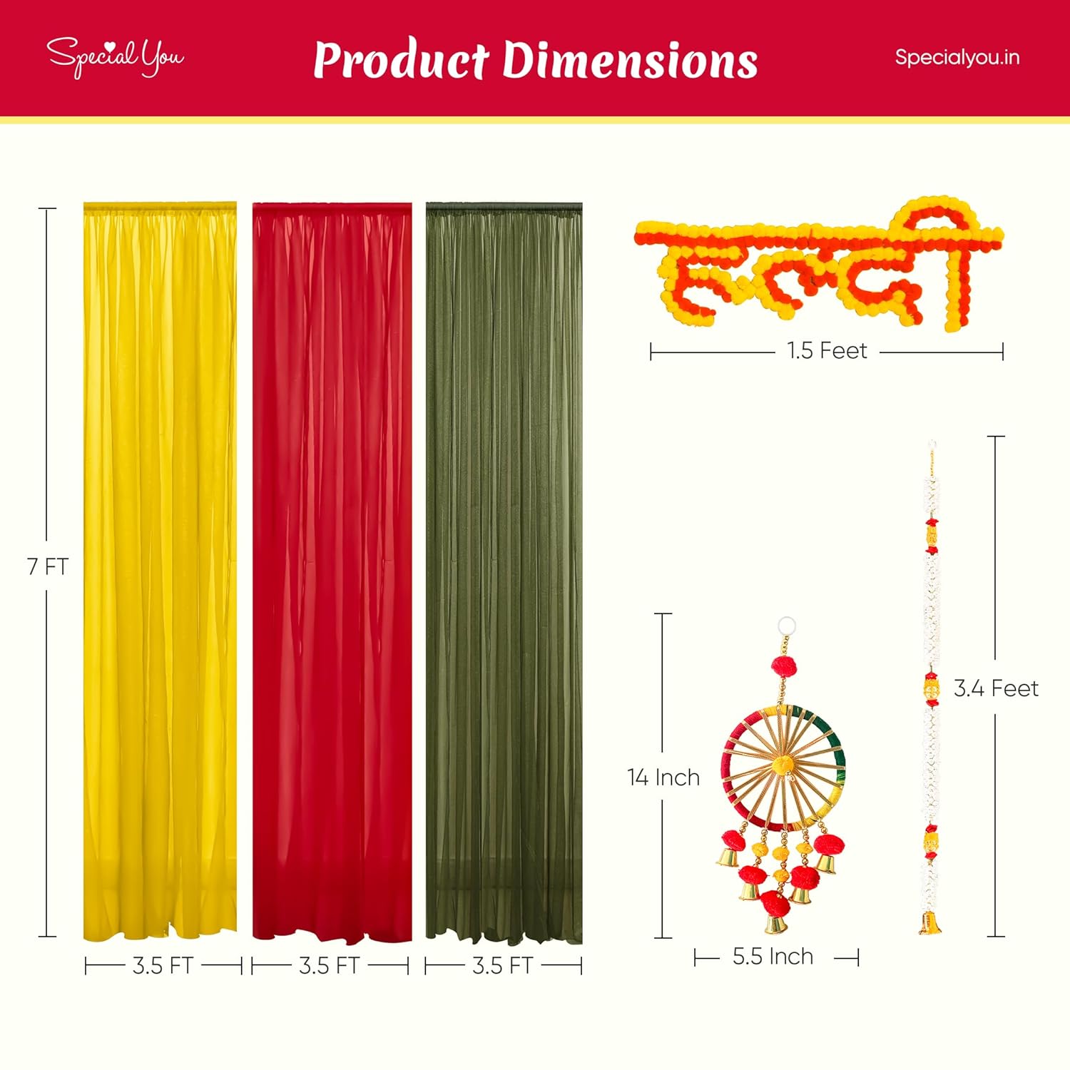haldi backdrop