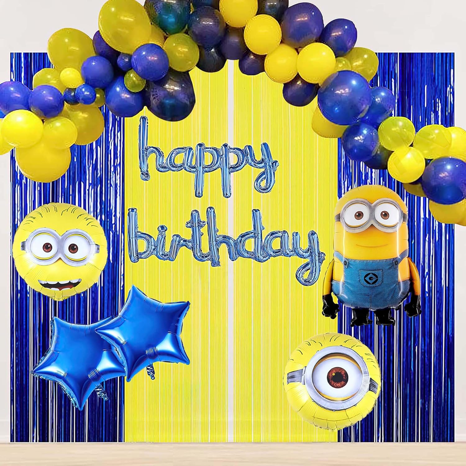 Minions Theme Birthday Decoration