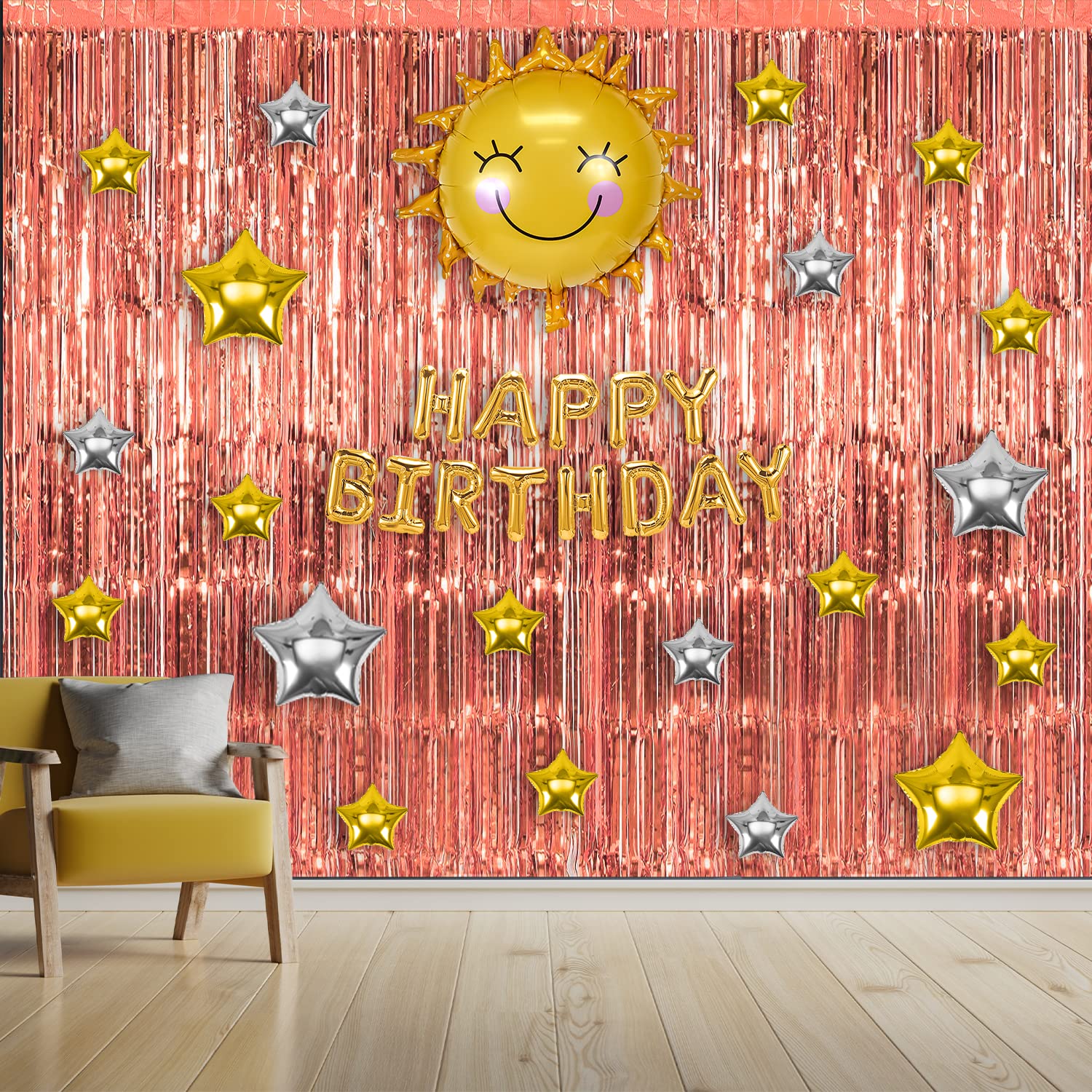 sun star birthday theme