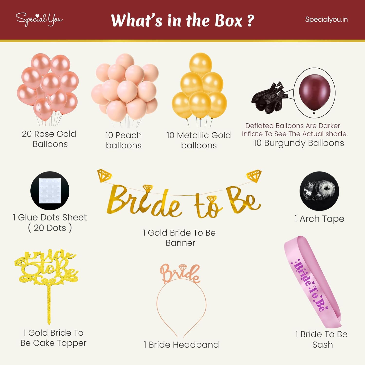 Surprise your bride with this kit