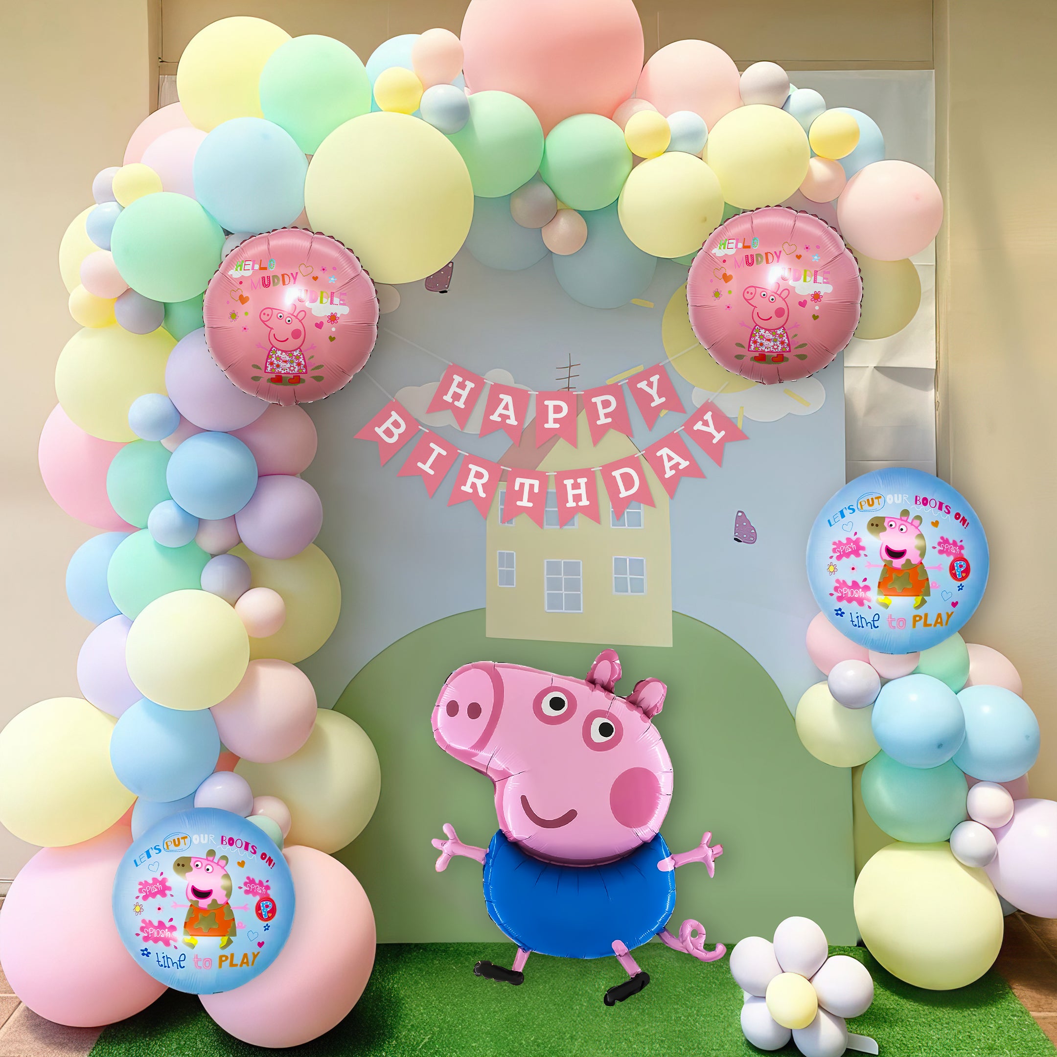 Birthday Decorations with a Magical Peppa Pig Spirit