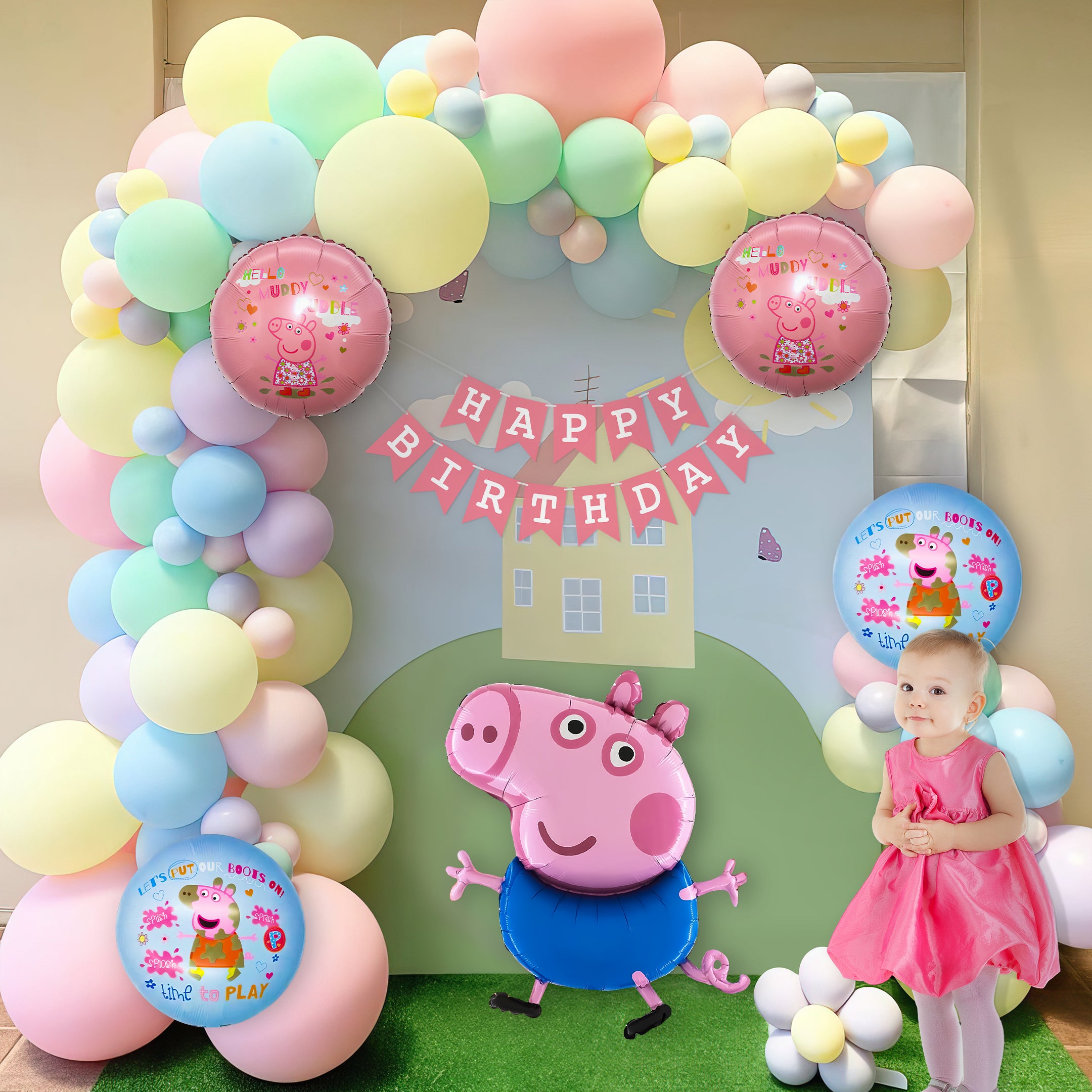 Birthday Decorations with a Magical Peppa Pig Spirit
