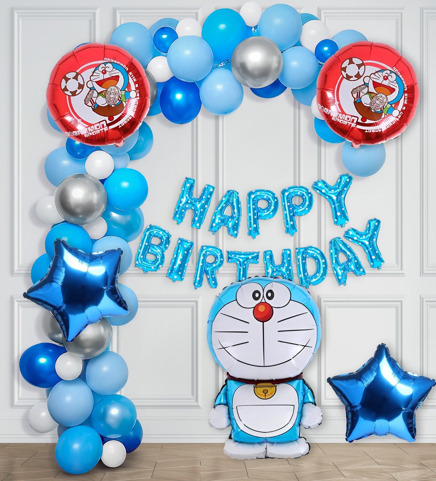 Doraemon Theme Birthday Party DIY Kit