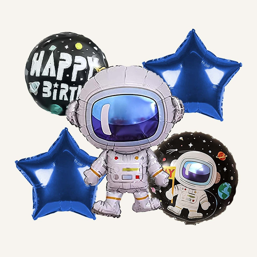 Astronaut Foil Balloons party decoration for kids