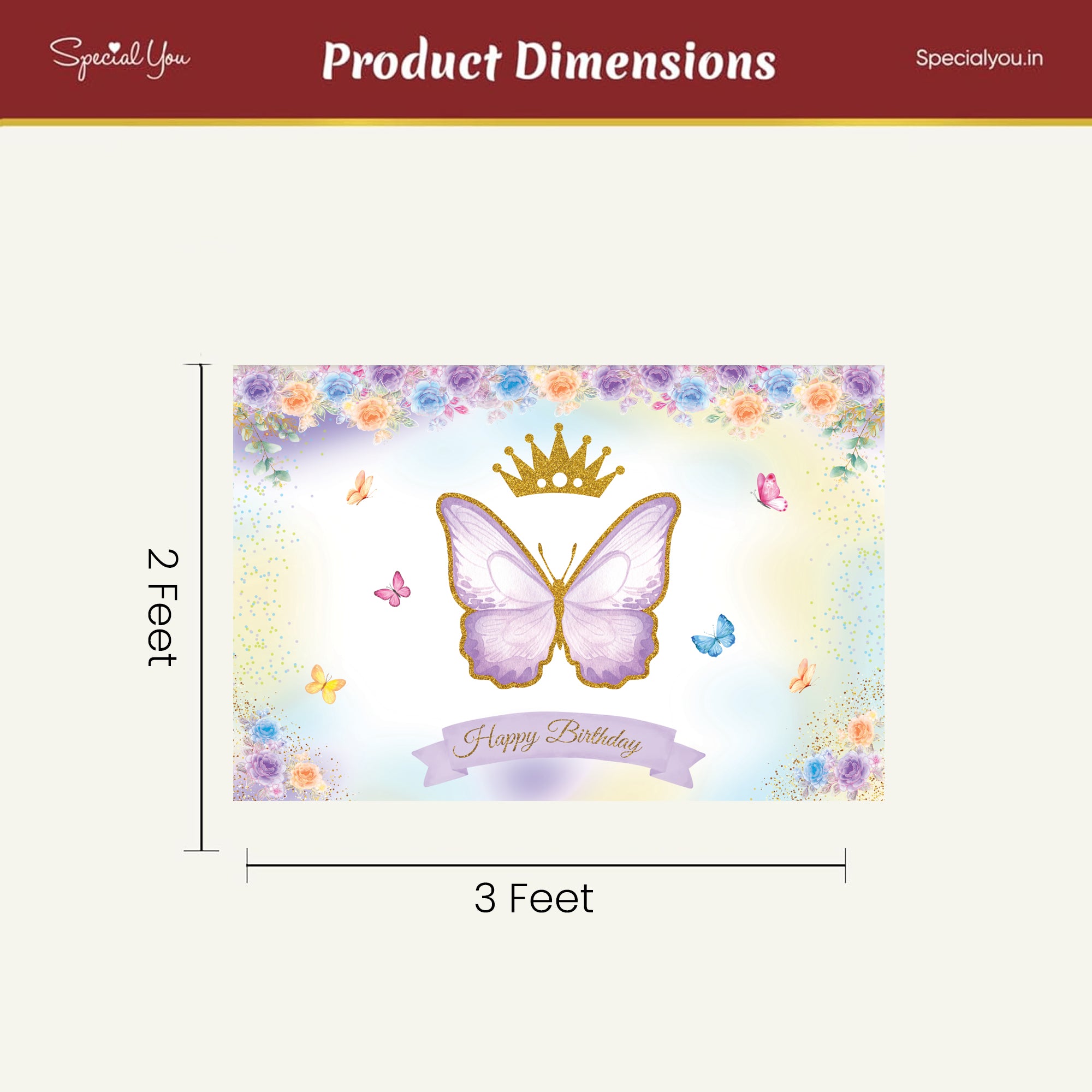 Pink Purple Butterfly theme balloon decor for birthday