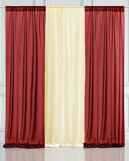 red curtain