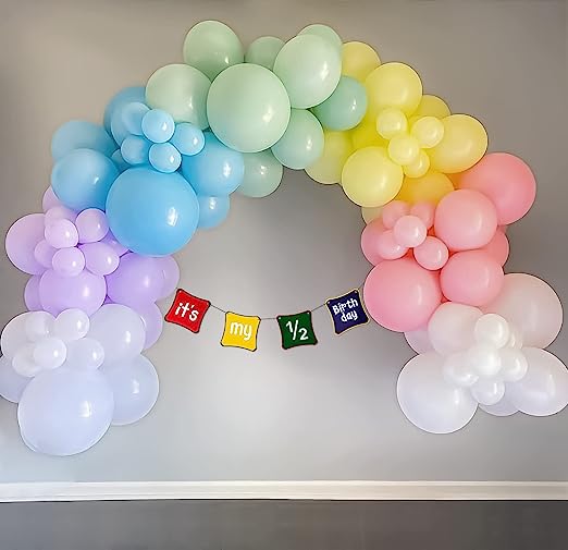 pastel rainbow